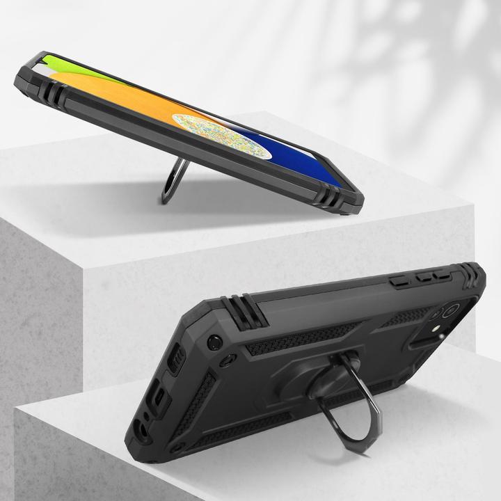 Immagine prodotto Avizar Custodia antiurto per cellulare con serie di anelli (Samsung Galaxy A03)