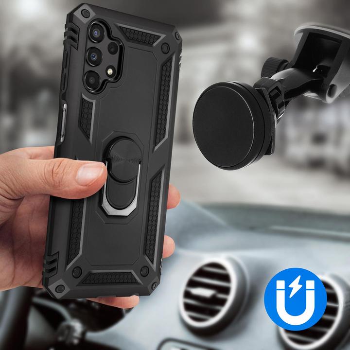 Immagine prodotto Avizar Custodia antiurto per cellulare con serie di anelli (Samsung Galaxy A13)