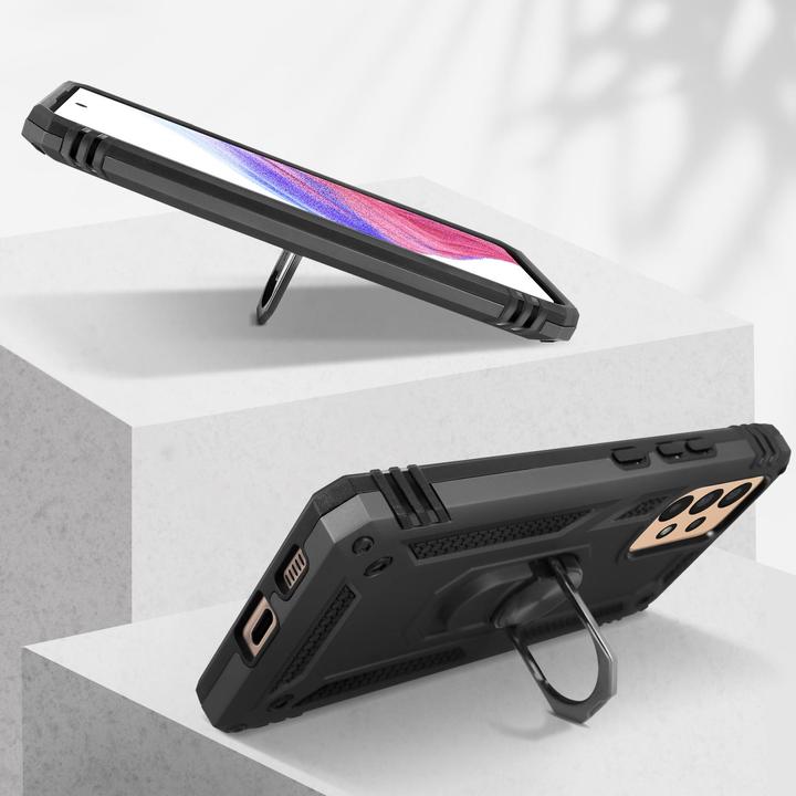Actual product image Avizar shockproof cell phone case with ring Series (Samsung Galaxy A53 5G)