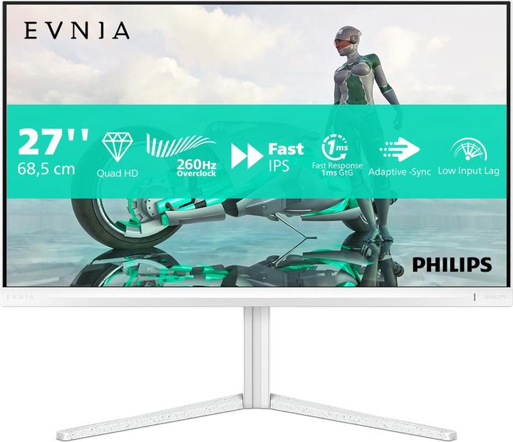 Produktbild Philips MMD 2N3501PA/00 Fast IPS Monitor,,, Speakers, höhenverstellbar, 2x HDMI, DP (2560 x 1440 Pixel, 27")