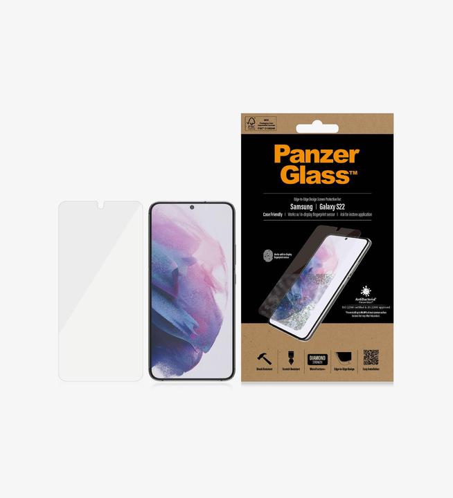Produktbild PanzerGlass Case Friendly (1 Stück, Samsung Galaxy S22)