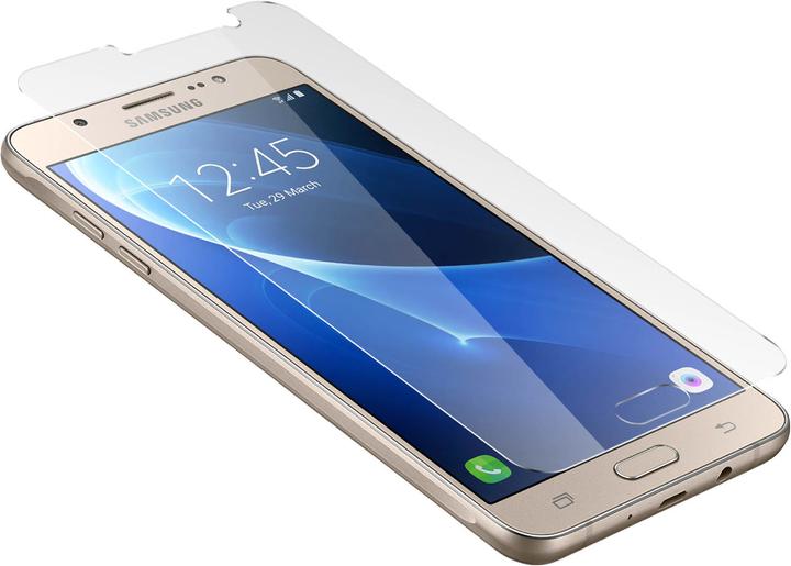 Actual product image Avizar Crystal clear film, glass screen protector (1 Piece, Samsung Galaxy J5 (2016))