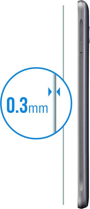 Actual product image Avizar Crystal clear film, glass screen protector (1 Piece, Samsung Galaxy J5 (2016))
