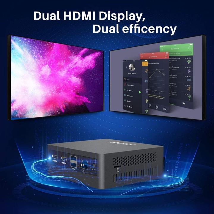 Actual product image Awow Mini PC AL34 (Celeron J3455, 8+128GB)