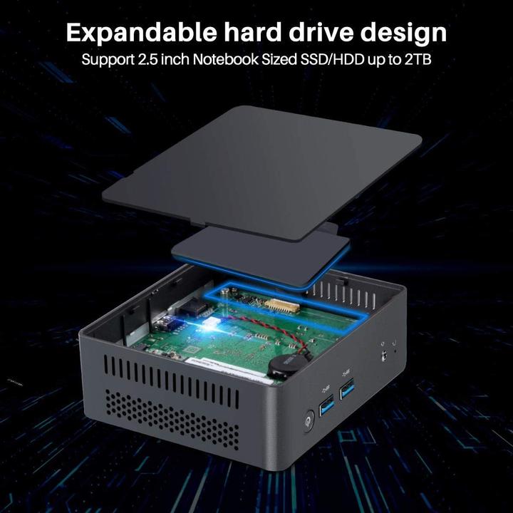 Actual product image Awow Mini PC AL34 (Celeron J3455, 8+128GB)