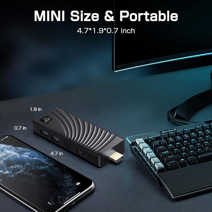 Produktbild NiPoGi T6 Pro Stick PC (Celeron J4125, 6+128GB)