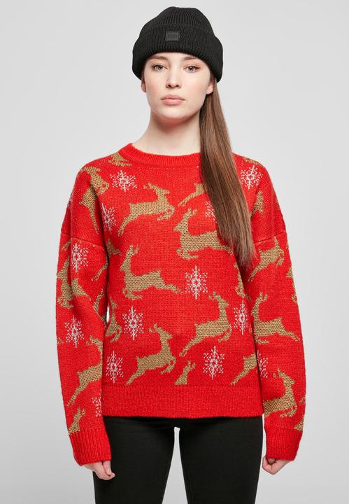 Produktbild Urban Classics Ladies Oversized Christmas Sweater (S)