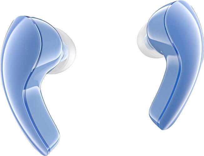 Actual product image Acefast Earphones TWS T9, Bluetooth 5.3, IPX4 (glacier blue) (6.50 h, Cable)