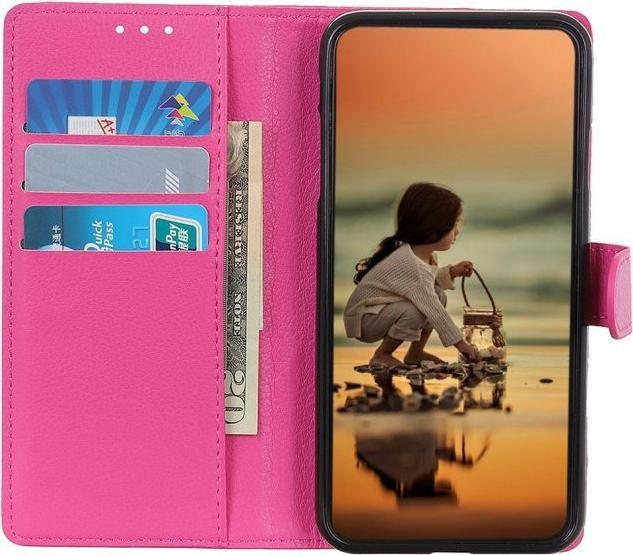 Produktbild MU Classic Litchi Leder Bookcover Series (Samsung Galaxy A14 5G, Samsung Galaxy A14)