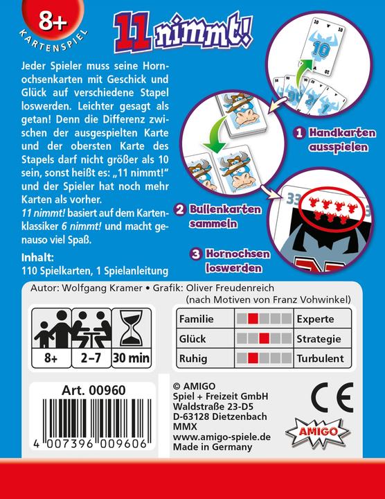 Image du produit Amigo 11 prises! (Allemand)