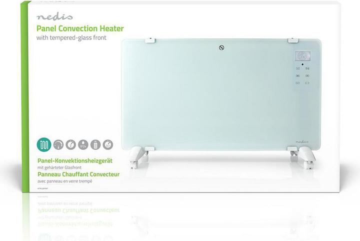 Produktbild Nedis HTPL20FWT Glasverkleidung Konvektor (2000 W)