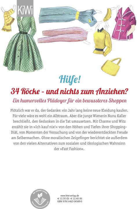 Produktbild Ich kauf nix! (Deutsch, Nunu Kaller, 2013)