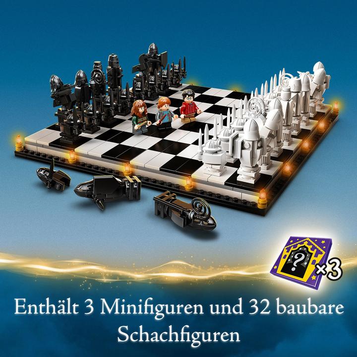 Actual product image LEGO Hogwarts Wizard Chess (76392, LEGO Harry Potter, LEGO Rare Sets)