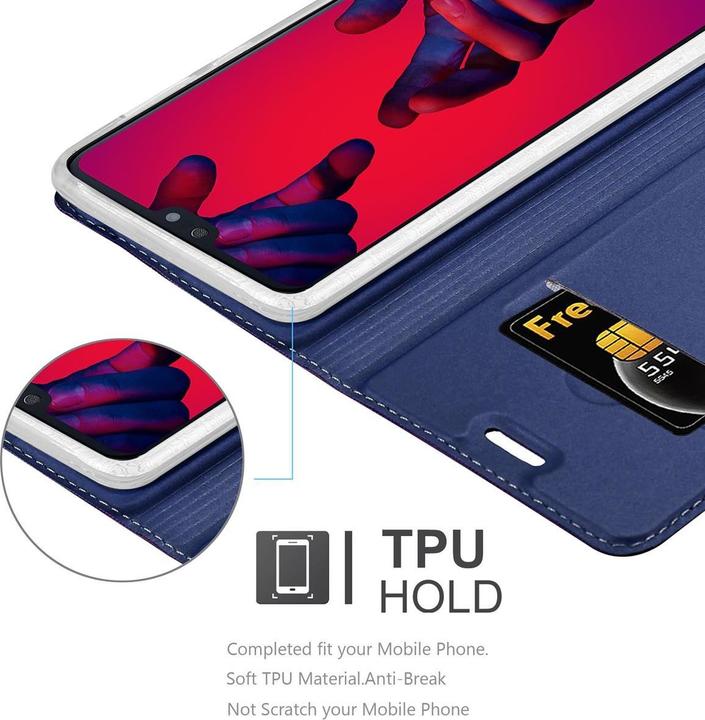 Image du produit Cadorabo Book Classy Style Cover (Huawei P20 Pro, Huawei P20 Plus)