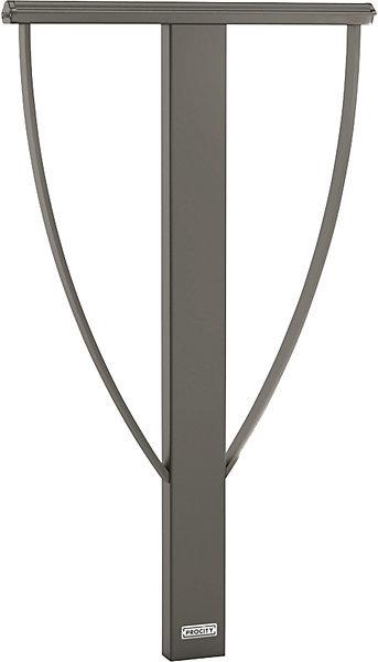 Actual product image SPL LISSABON bicycle parking rail, for concreting in, grey.