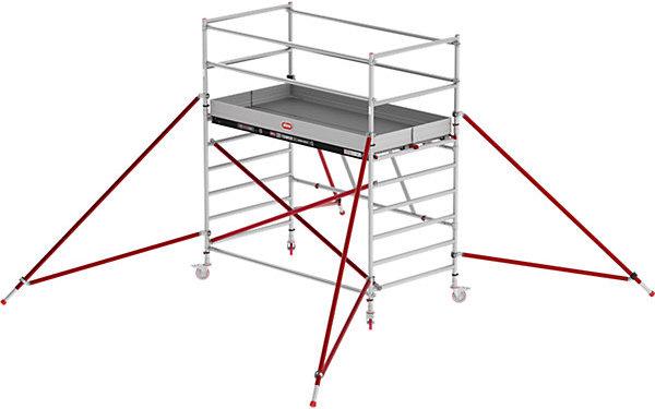 Actual product image Altrex RS TOWER 55 mobile access tower, wooden platform, length 1.85 m, working height (Scaffolding, 190 cm)