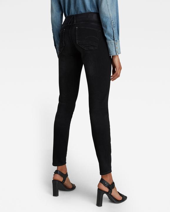 Actual product image G-Star Lynn Mid Skinny Elto Nero Superstretch dusty grey (W33/L32)