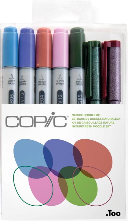 Image du produit Copic Ciao Nature Doodle kit, 7 pièces (Gris, 7 x)