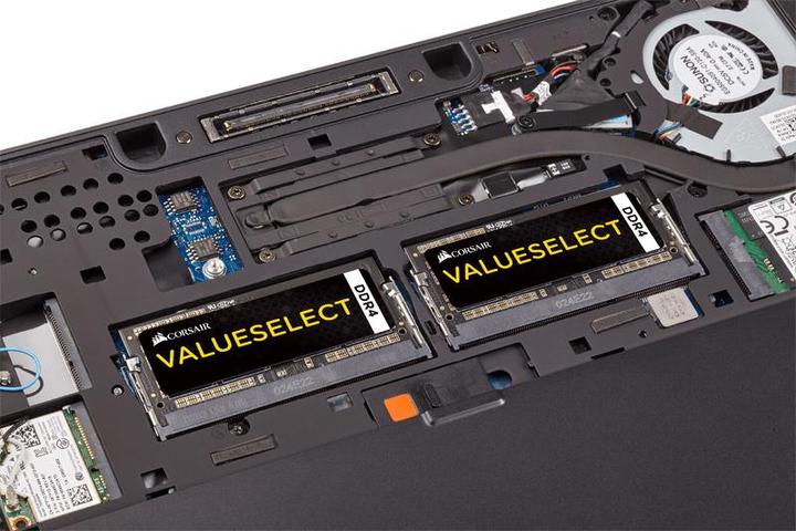 Productafbeelding Corsair DDR4 2133MHZ 16GB 1x260 SODIMM 1.20V NON-ECC 15-15-15-36 (1 x 16GB, 2133 MHz, DDR4 RAM, SO-DIMM)