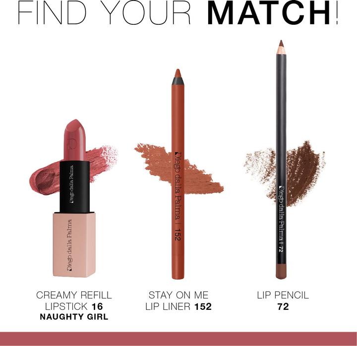 Image du produit Diego dalla Palma The Lipstick Creamy Refill System 16 (16 Fille coquine)