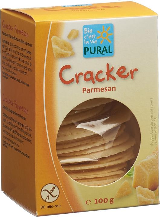 Image du produit Pural Cräcker Parmesan glutenfrei Bio (125 g)