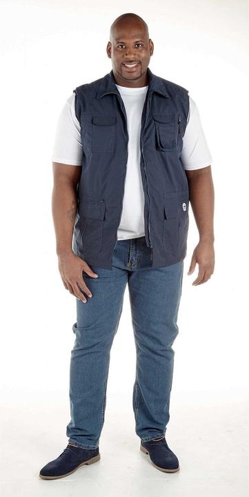 Actual product image DUKE Enzo multifunctional waistcoat with pockets king size (7XL)