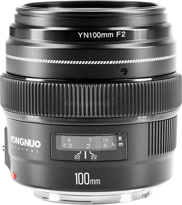 Actual product image Yongnuo 100mm f/2 (Canon EF, full size)