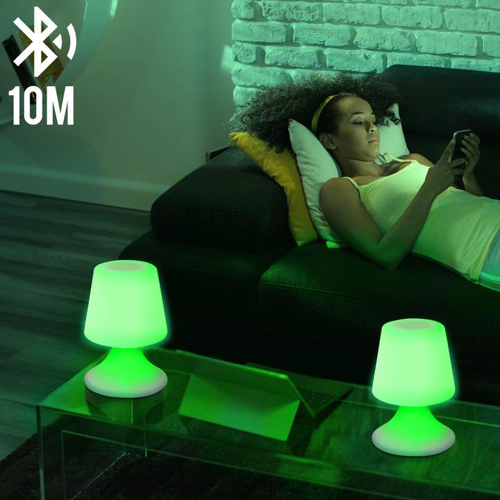 Actual product image Colorblock Bluetooth lamps