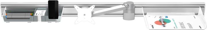 Image du produit Dataflex Système de rails mural VIEWLITE, h x l x p 90 x 1200 x 25 mm, charge max. 24 kg. (Mur)