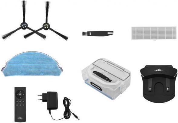 Productafbeelding ETA Robotstofzuiger ETA122790000 Zero 2-in-1, met natreinigingsfunctie
