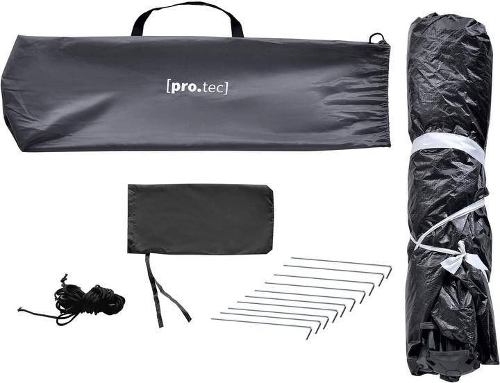 Produktbild Pro-Tec Mullsjö (Strandzelt + Strandmuschel, 3.85 kg, 2 Personen)