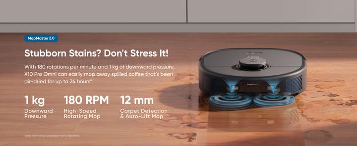Image du produit eufy X10 Pro Omni UE (Robot d'aspiration et de nettoyage)