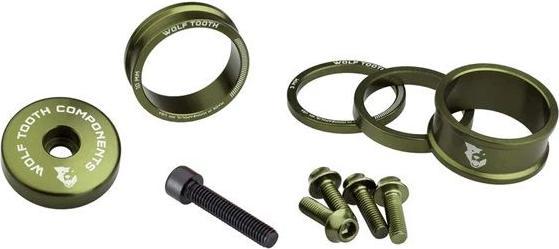 Wolf Tooth Anodized Bling Kit, olive