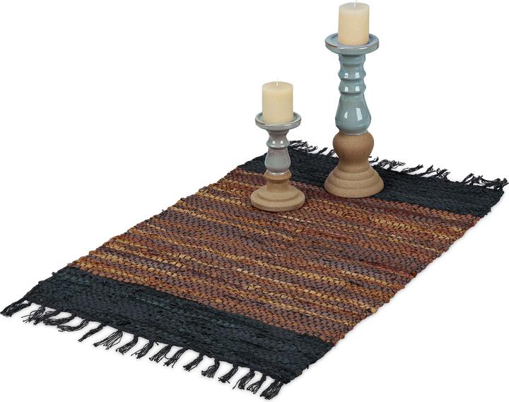 Image du produit Relaxdays Tapis-à franges (60 x 110 cm)
