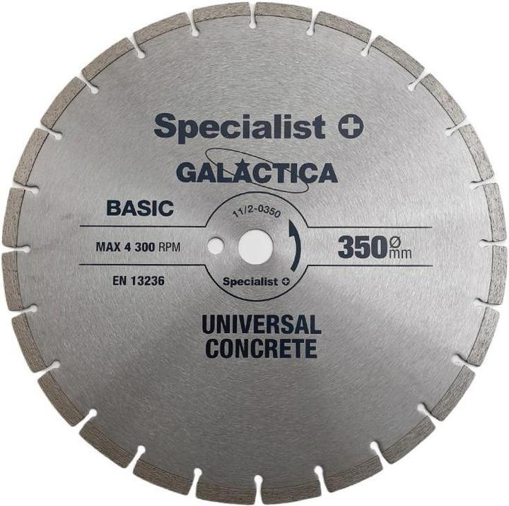Actual product image Deim. diskas GALACTICA 350x10x25,4MM