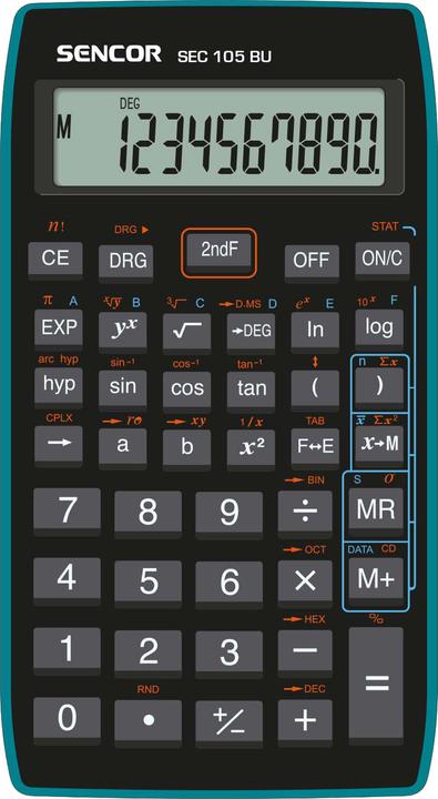 Image du produit Sencor SEC 105 BU calculator (Piles)