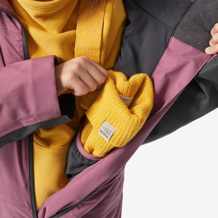 Produktbild Wedze Schneeanzug Skianzug Kinder warm wasserdicht - 900 rosa (176)