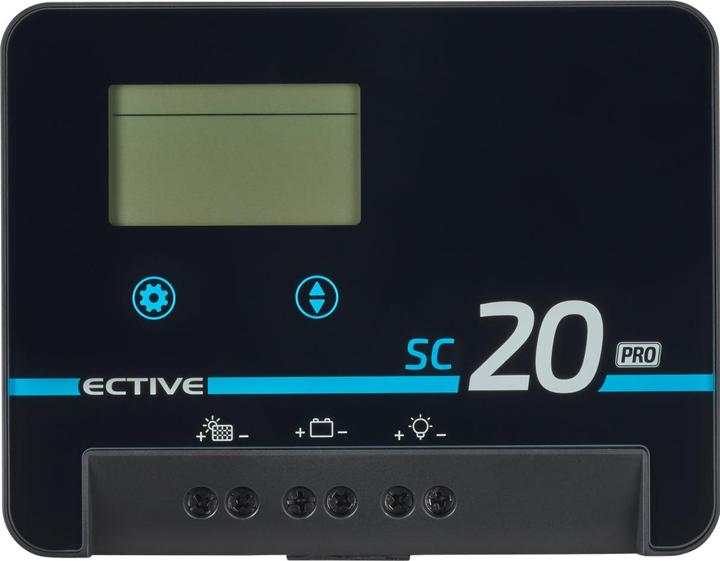 Produktbild Ective SC 20 Pro | MPPT Solar-Laderegler 12V/24V 20A | 2. Generation