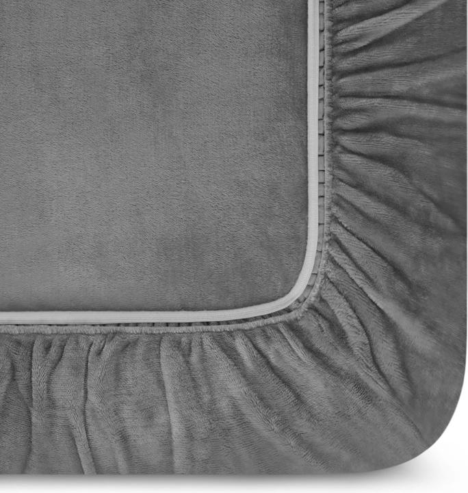 Produktbild Aspero 2 Flanell-Spannbettlaken PERPIGNAN (90 x 200 cm)