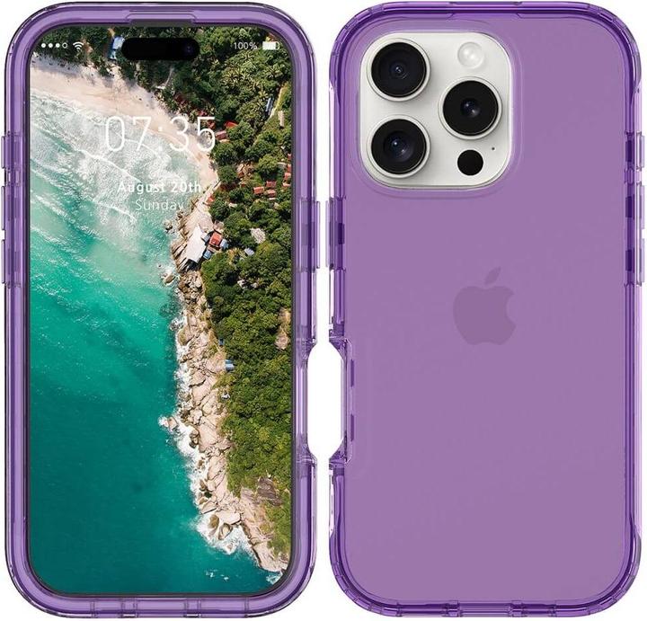 Actual product image Cover-Discount iPhone 16 Pro Max - Stossfeste Hybrid Handyhülle (Apple iPhone 16 Pro Max)