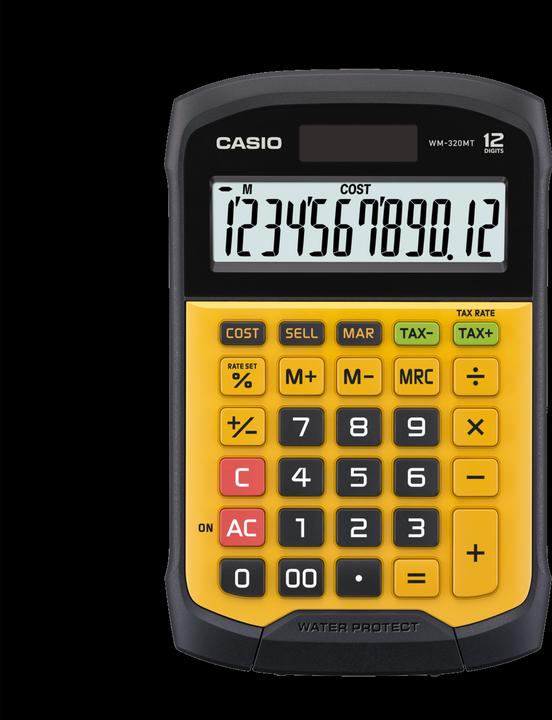 Actual product image Casio Wm-320mt (Batteries, Solar cells)
