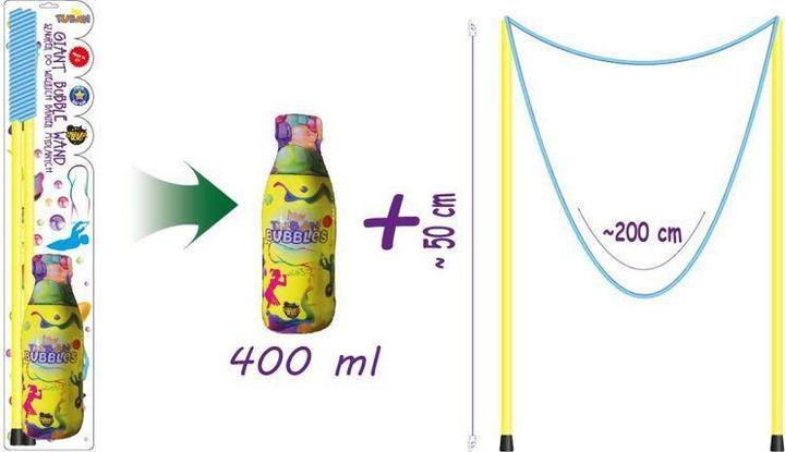 Produktbild Tuban Giant Bubble Stick (50 cm) + 400 ml - Set (TU3637)