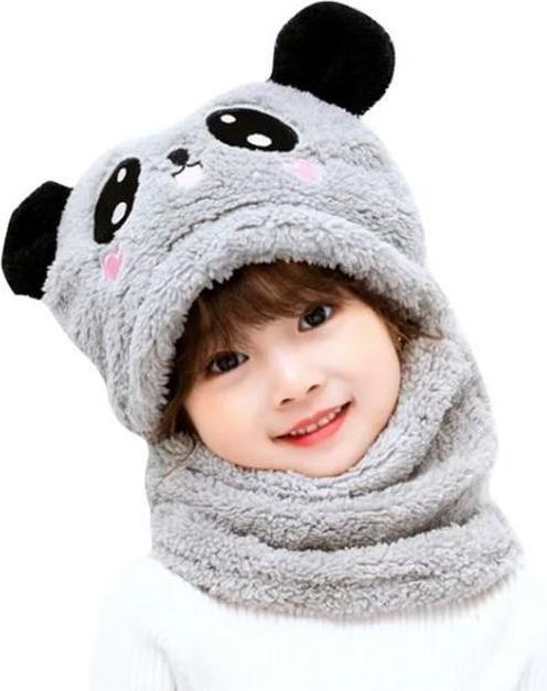 Actual product image MU Style Panda Series children's cartoon winter hat