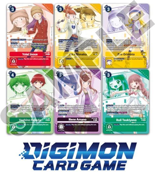 Actual product image Digimon Premium Heroines Set EN (English, Booster Pack)