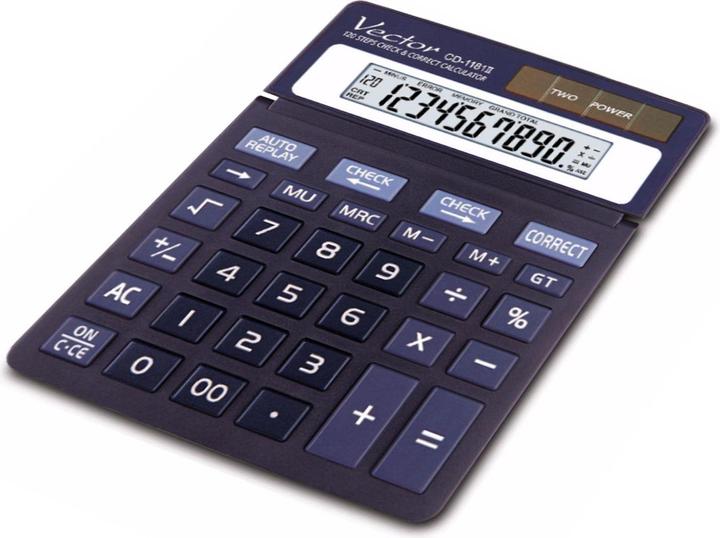 Produktbild Casio Calculator VECTOR KAV CD-1181II (Batterien)