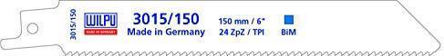 Produktbild WILPU Saw blades for steel, sheet metal up to 1.2 mm, 5pcs 130 mm 3015/150