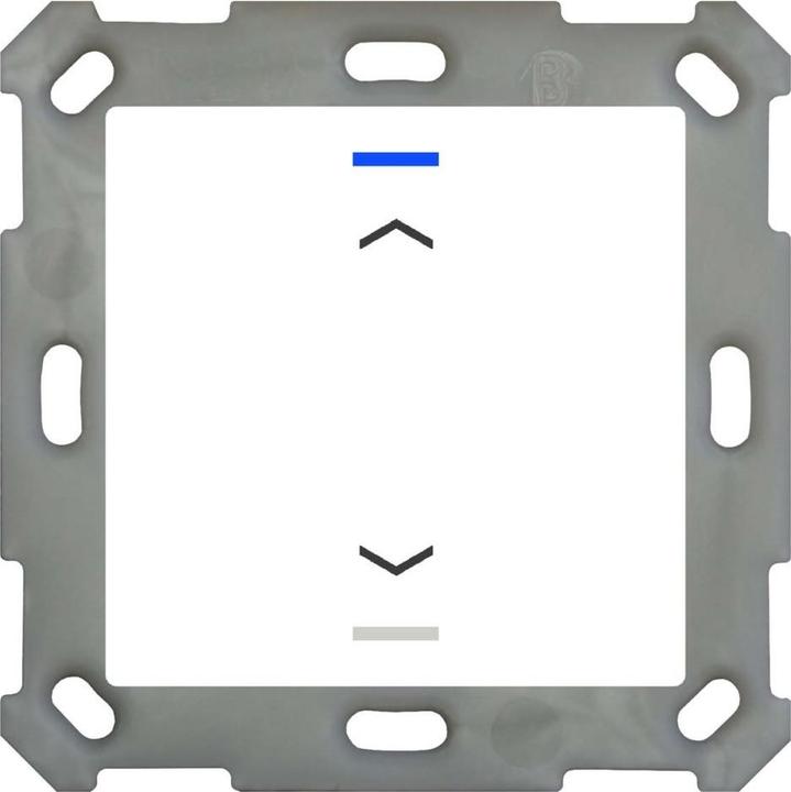 Produktbild MDT BE-TAL5501.A1 Taster Light 55 1fach RGB-W Reinweiss glänzend Jalousie (BE-TAL5501.A1)