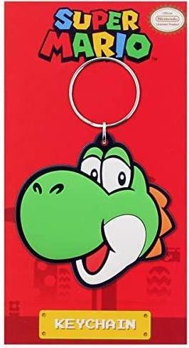 Actual product image Pyramid Super Mario (Yoshi) Rubber rubber pendant