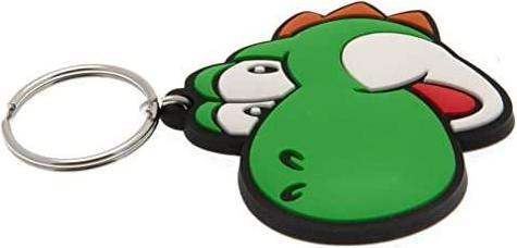 Actual product image Pyramid Super Mario (Yoshi) Rubber rubber pendant