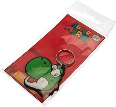 Actual product image Pyramid Super Mario (Yoshi) Rubber rubber pendant
